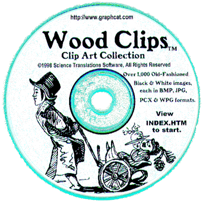 Wood Clips CDROM